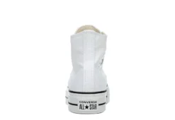 Converse Womens Chuck Taylor All Star High Top Platform Sneaker - White -Theydude Store US 01 431055 04